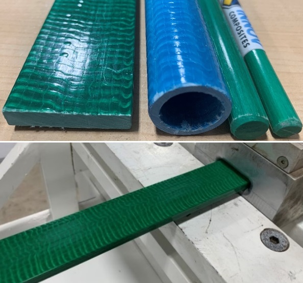 FRP stands for Fiber reinforced plastics which is a composite material. The most popular type of FRP is fiberglass which is used in many applications in different industries.